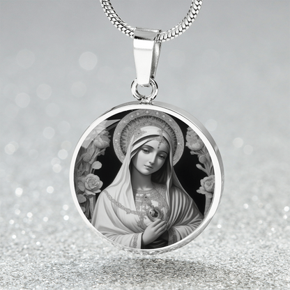 Virgin Mary Necklace