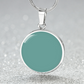 Patina Blue Necklace