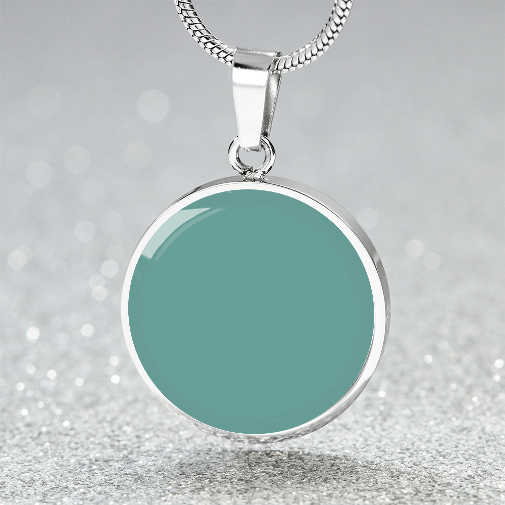 Patina Blue Necklace