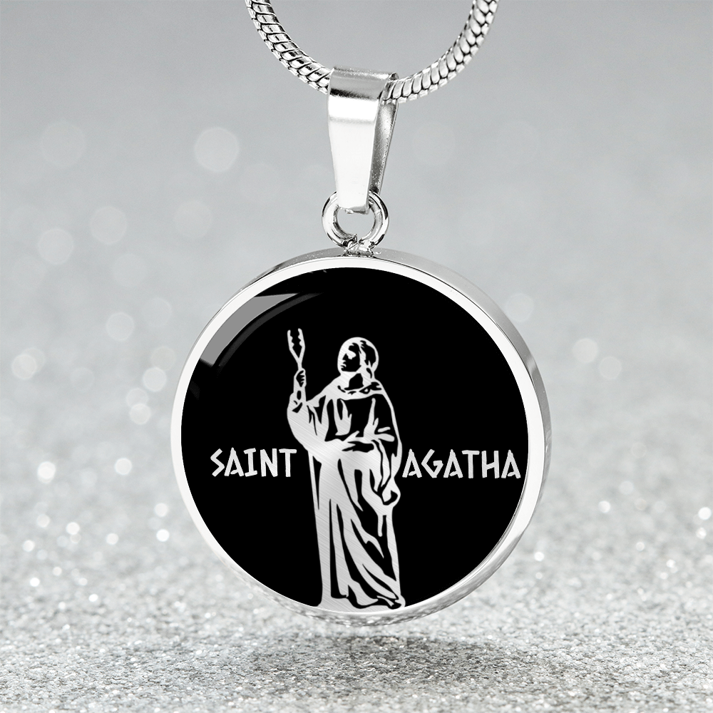 St Agatha Necklace