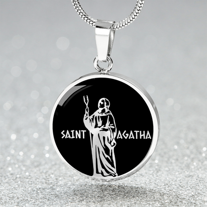 St Agatha Necklace