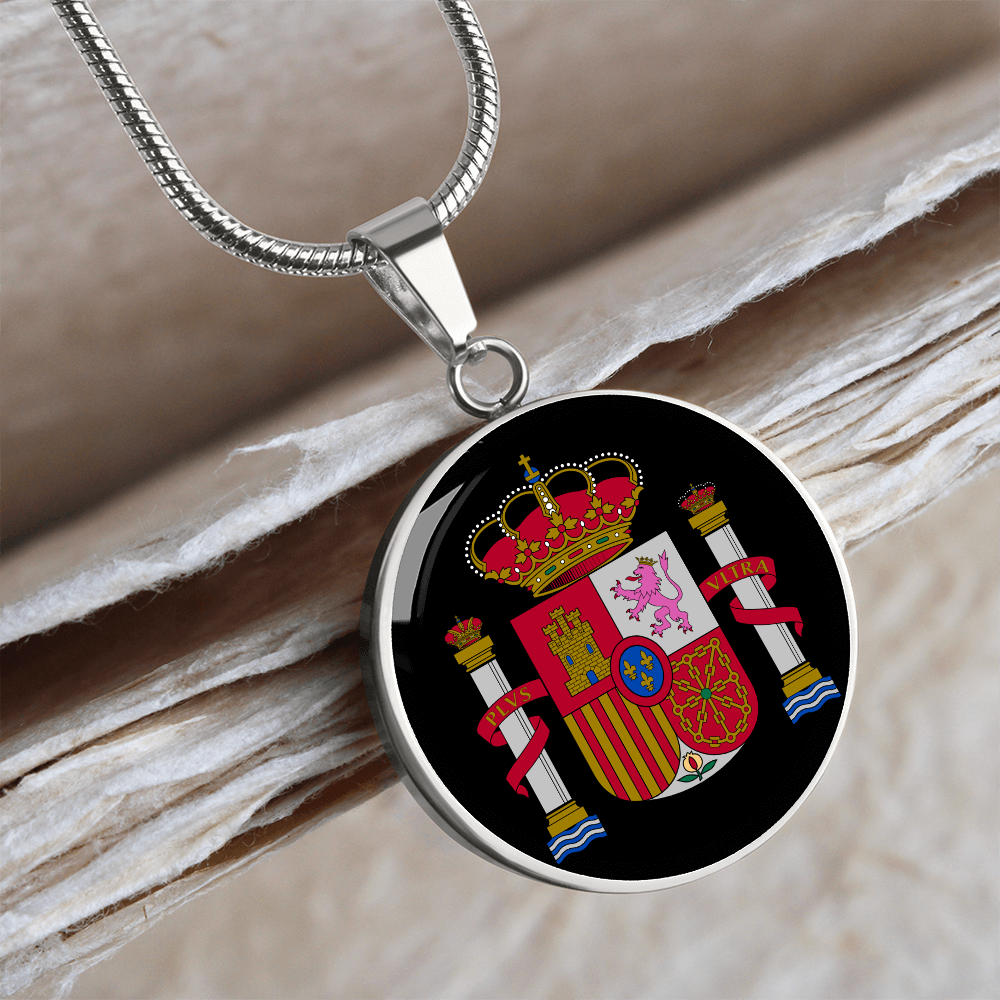 Coat of arms of Spain Necklace