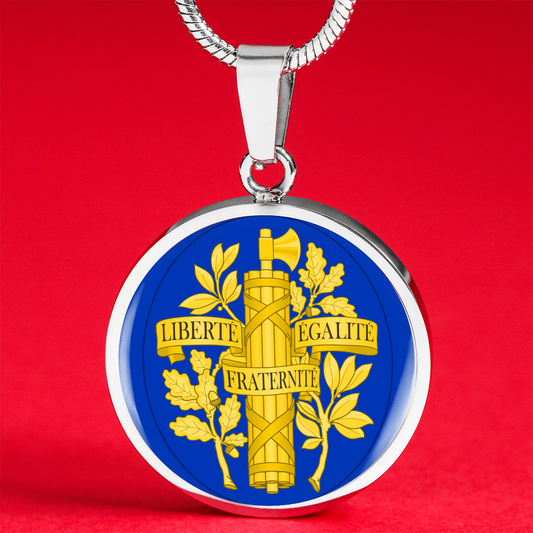 Coat of arms of France Necklace