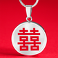 Double Happiness Necklace