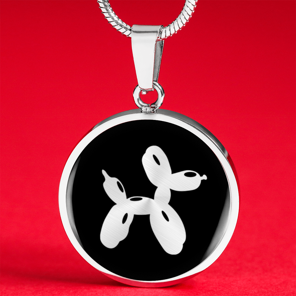 Balloon Dog Necklace