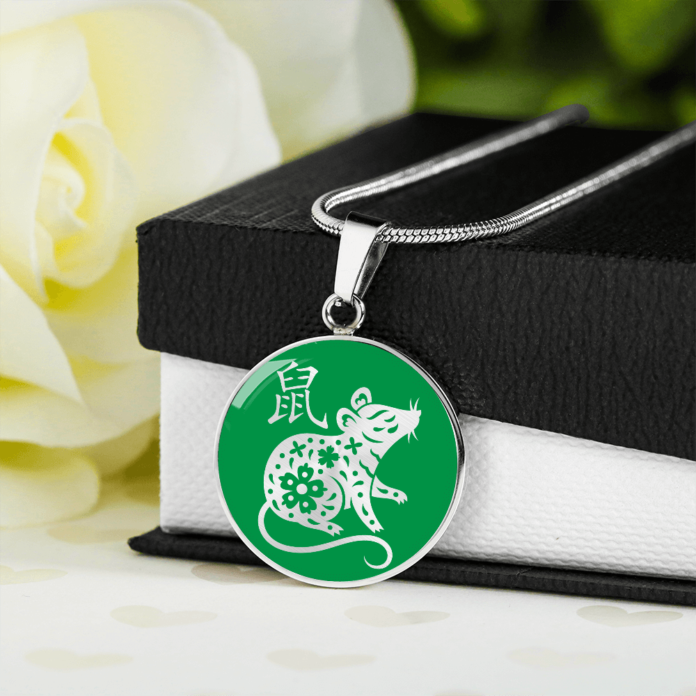 Year of the Wood Rat Necklace