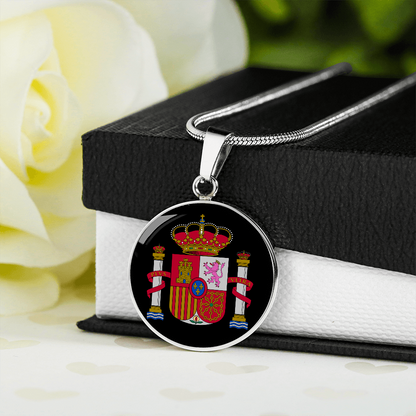 Coat of arms of Spain Necklace