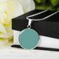 Patina Blue Necklace