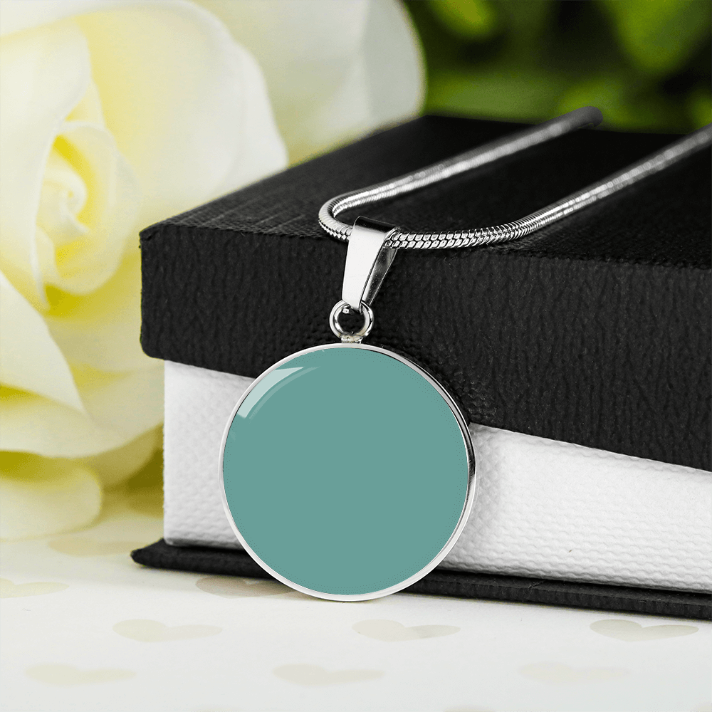 Patina Blue Necklace