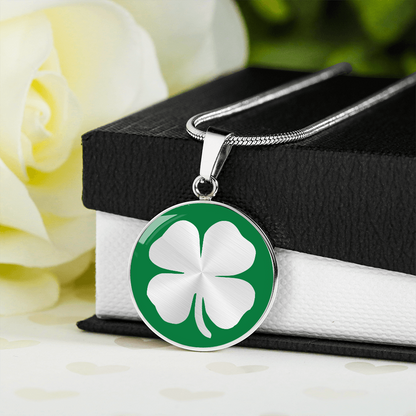 St. Patrick's Day Clover Necklace