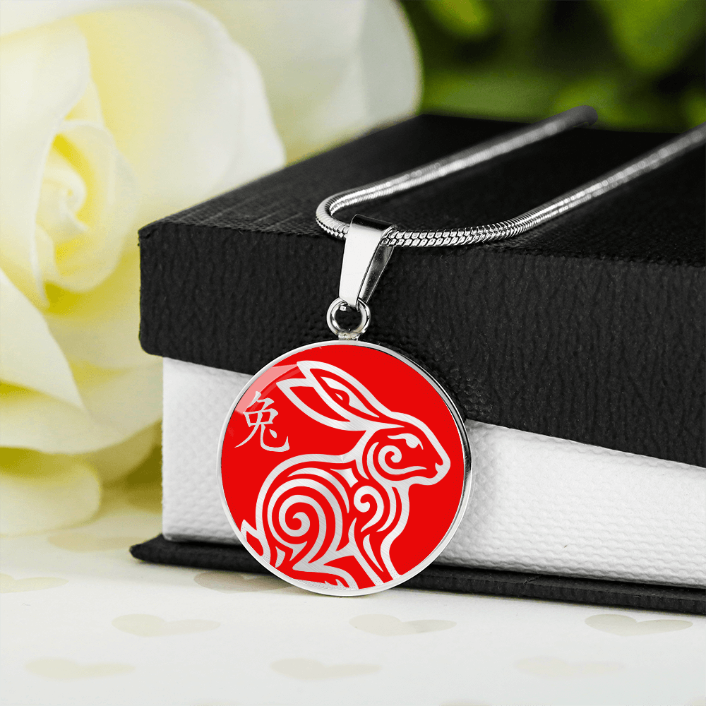 Year of the Fire Rabbit Necklace
