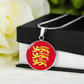 Coat of arms of England Necklace