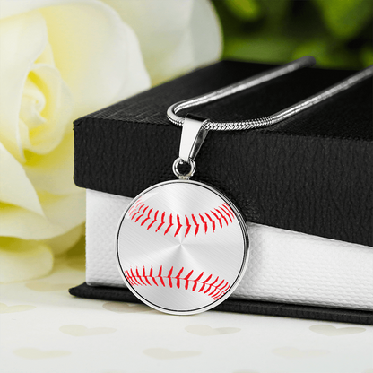 Baseball Necklace