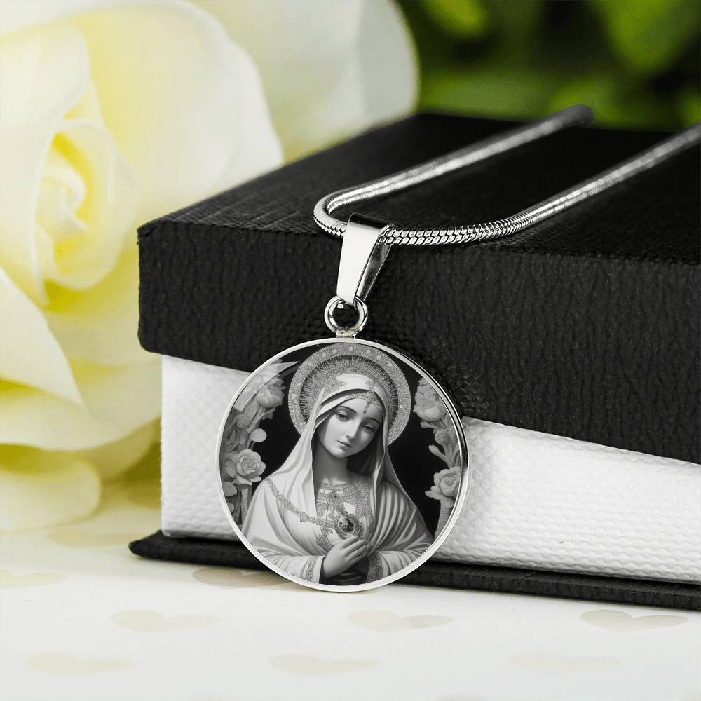 Virgin Mary Necklace