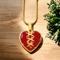 Stitched Heart Necklace