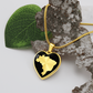 Brazil Map Necklace