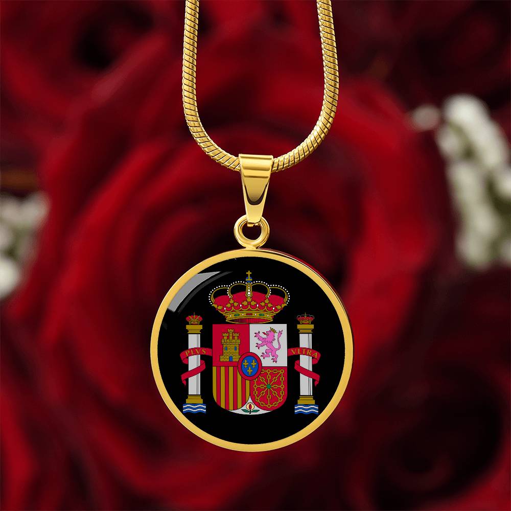 Coat of arms of Spain Necklace
