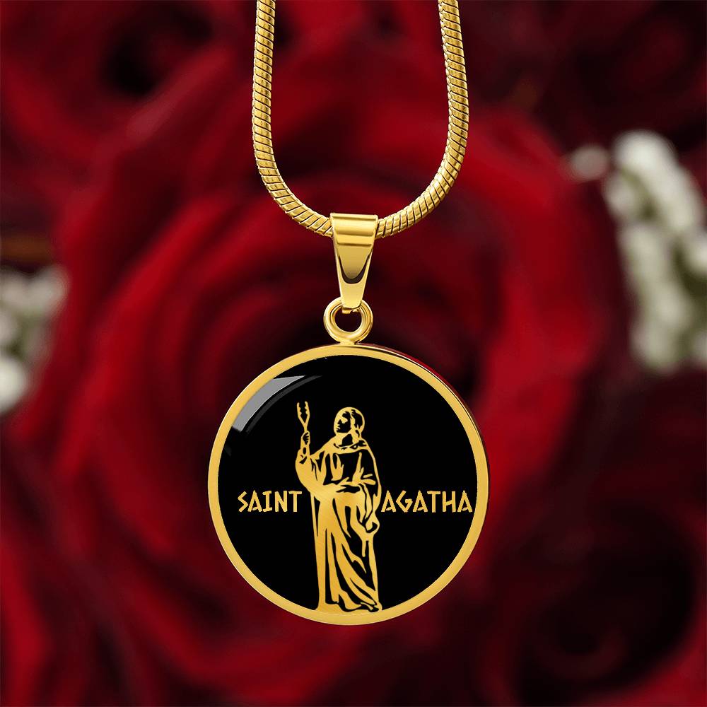 St Agatha Necklace