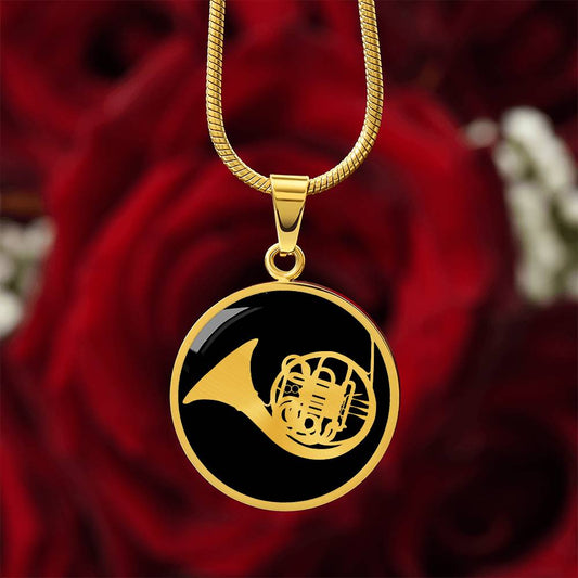 French horn Necklace