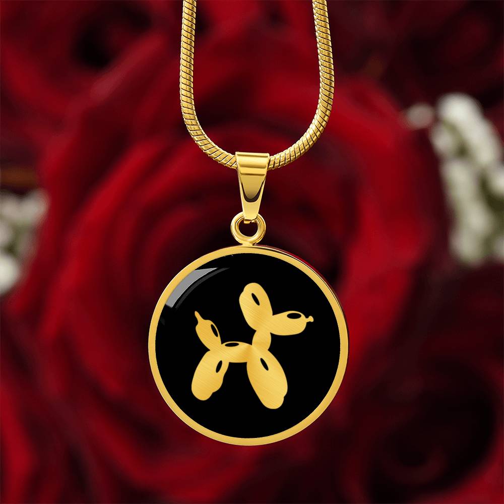 Balloon Dog Necklace