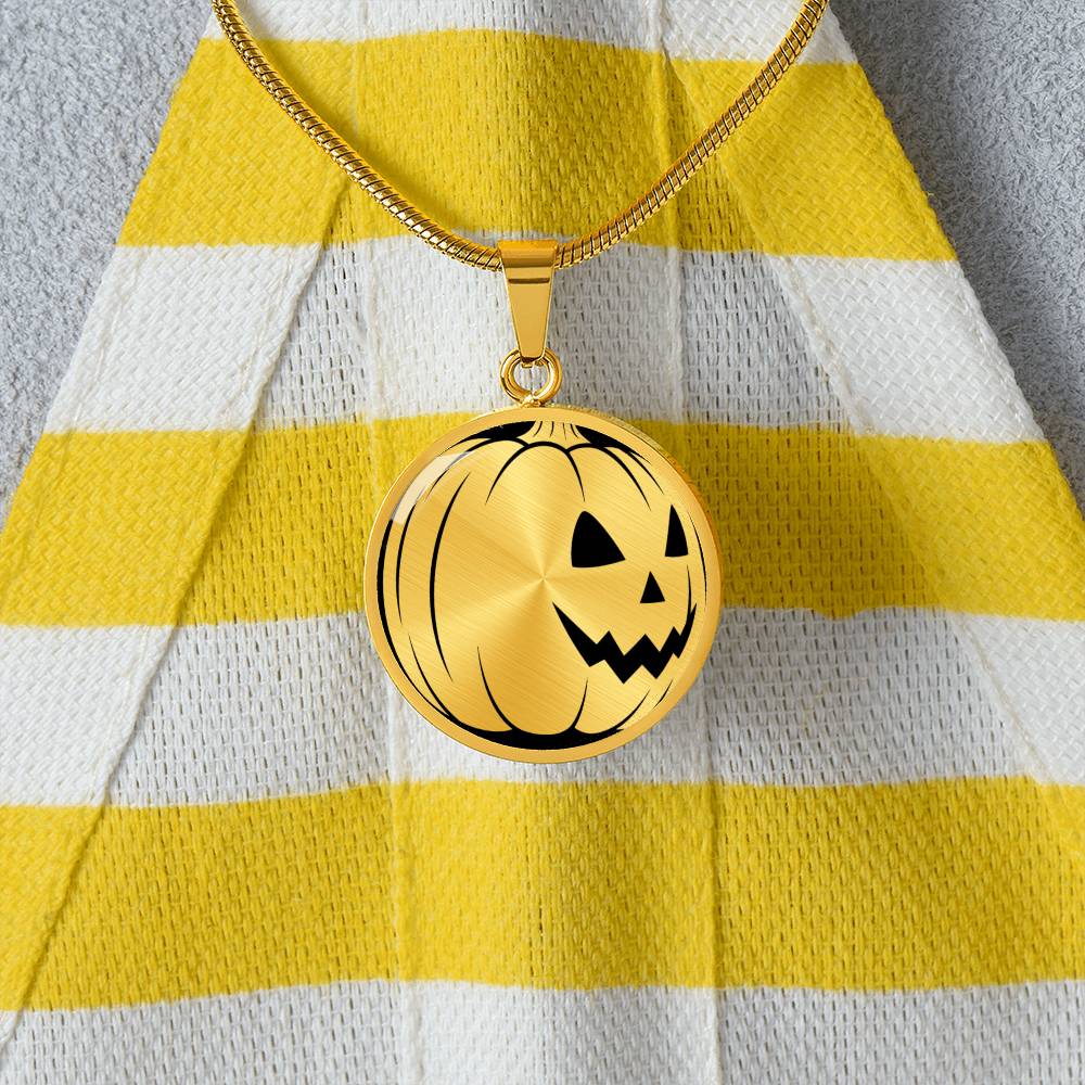 Halloween Pumpkin Necklace