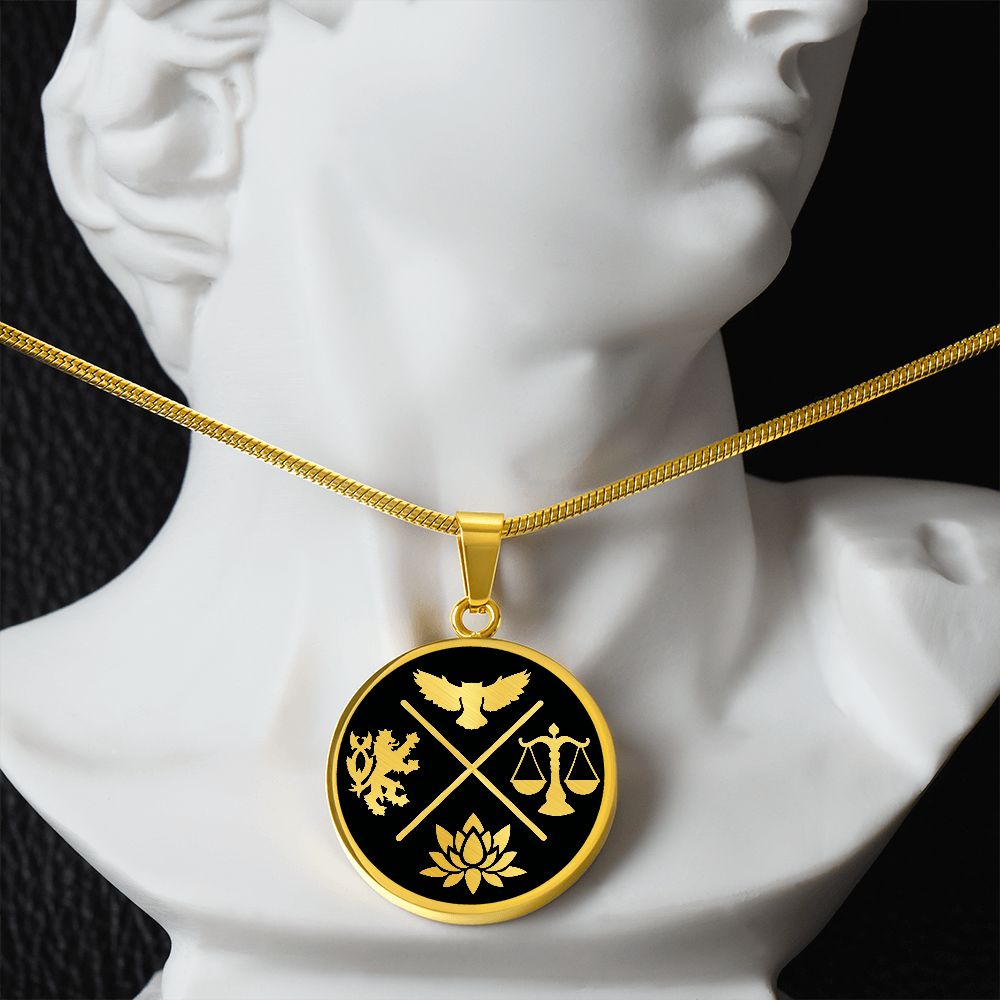 Cardinal Virtues Pendant - Outglare