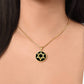 Two Tone Star of David Necklace