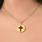 Rosy Cross Necklace