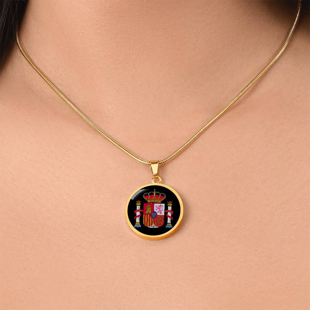 Coat of arms of Spain Necklace