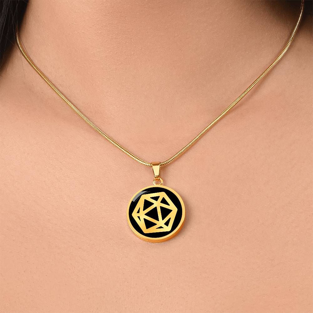 Dodecahedron Necklace