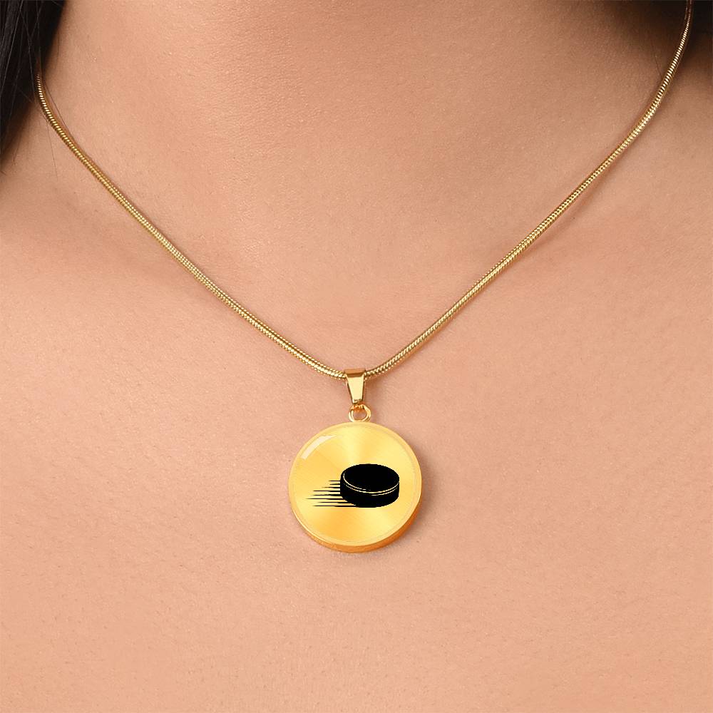 Ice Hockey Necklace
