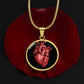 Anatomical heart Necklace
