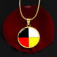Medicine Wheel Rotated Necklace