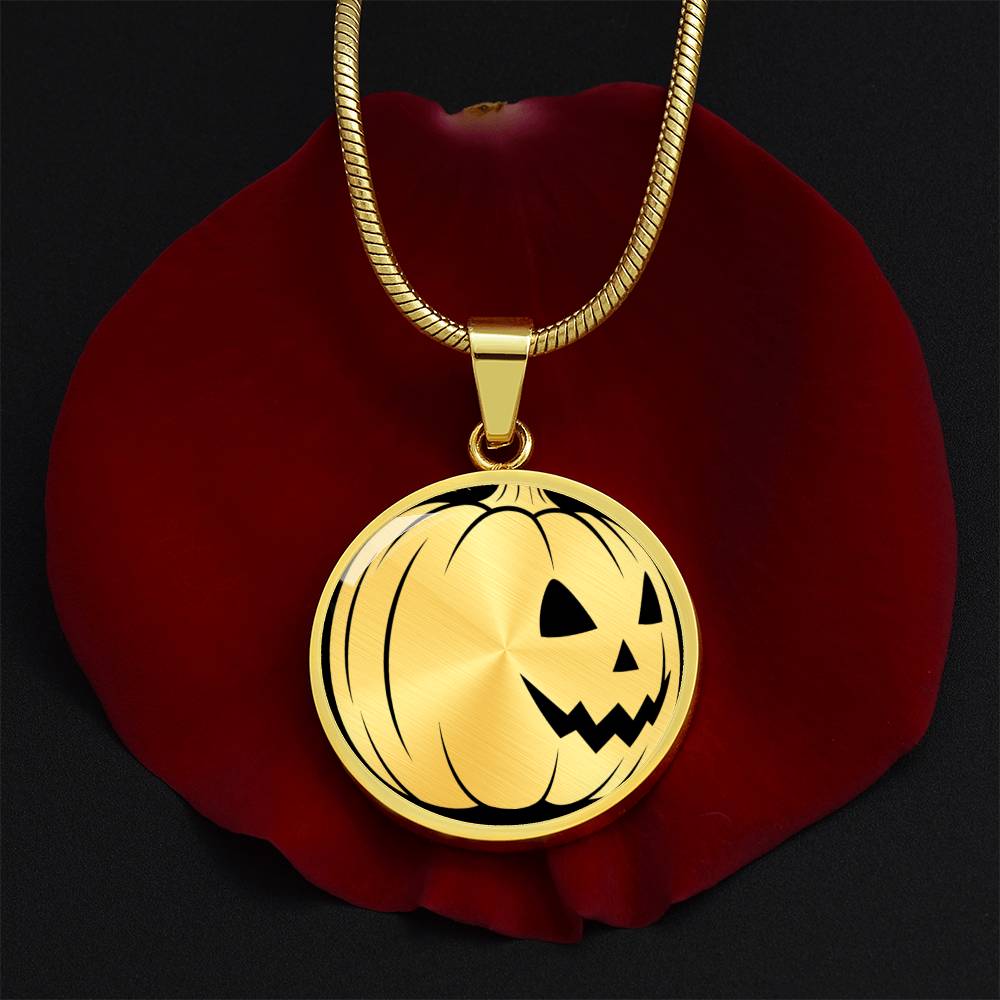 Halloween Pumpkin Necklace