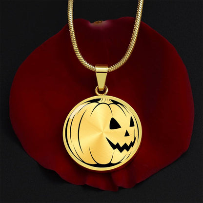 Halloween Pumpkin Necklace