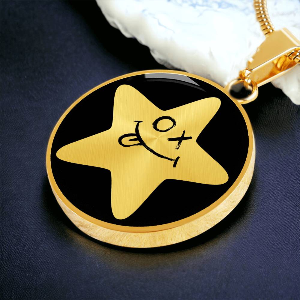 Smiley Star Necklace