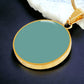 Patina Blue Necklace
