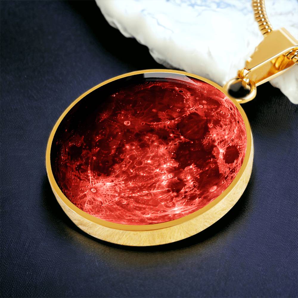 Red Moon Necklace