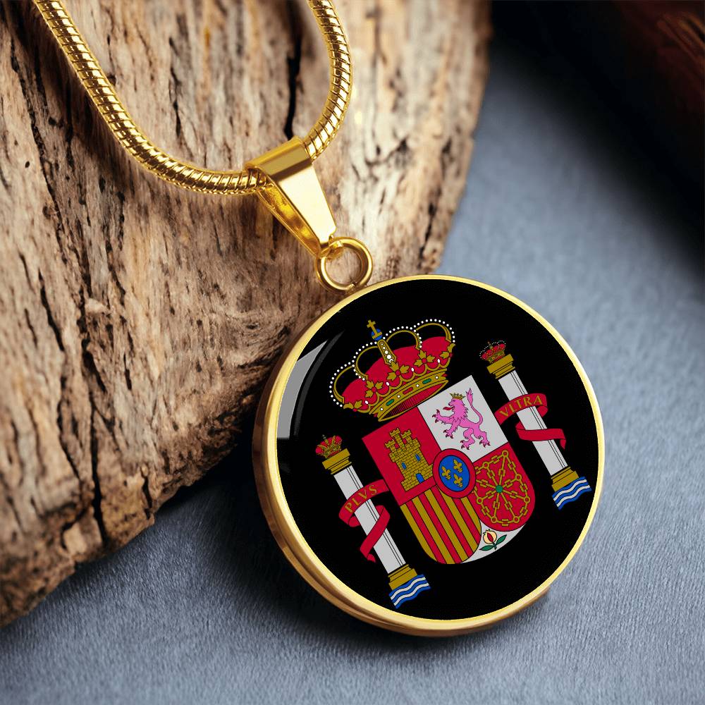 Coat of arms of Spain Necklace