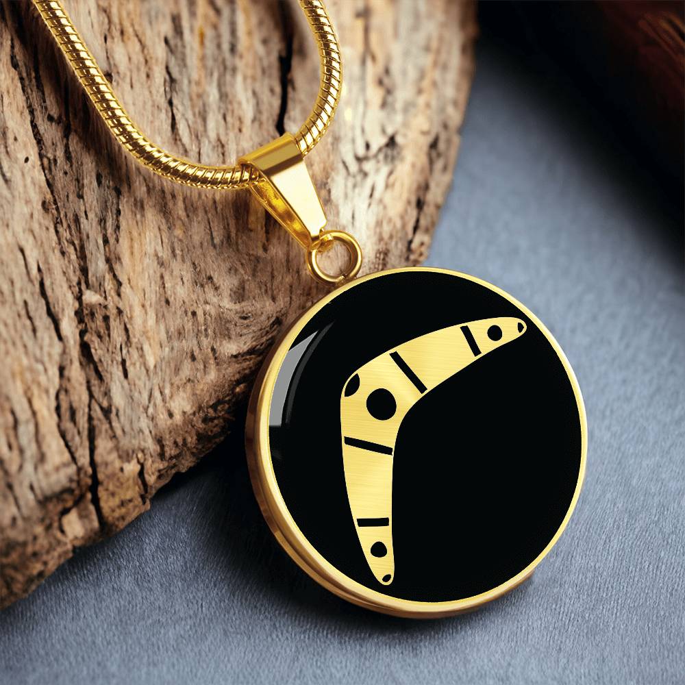 Boomerang Necklace