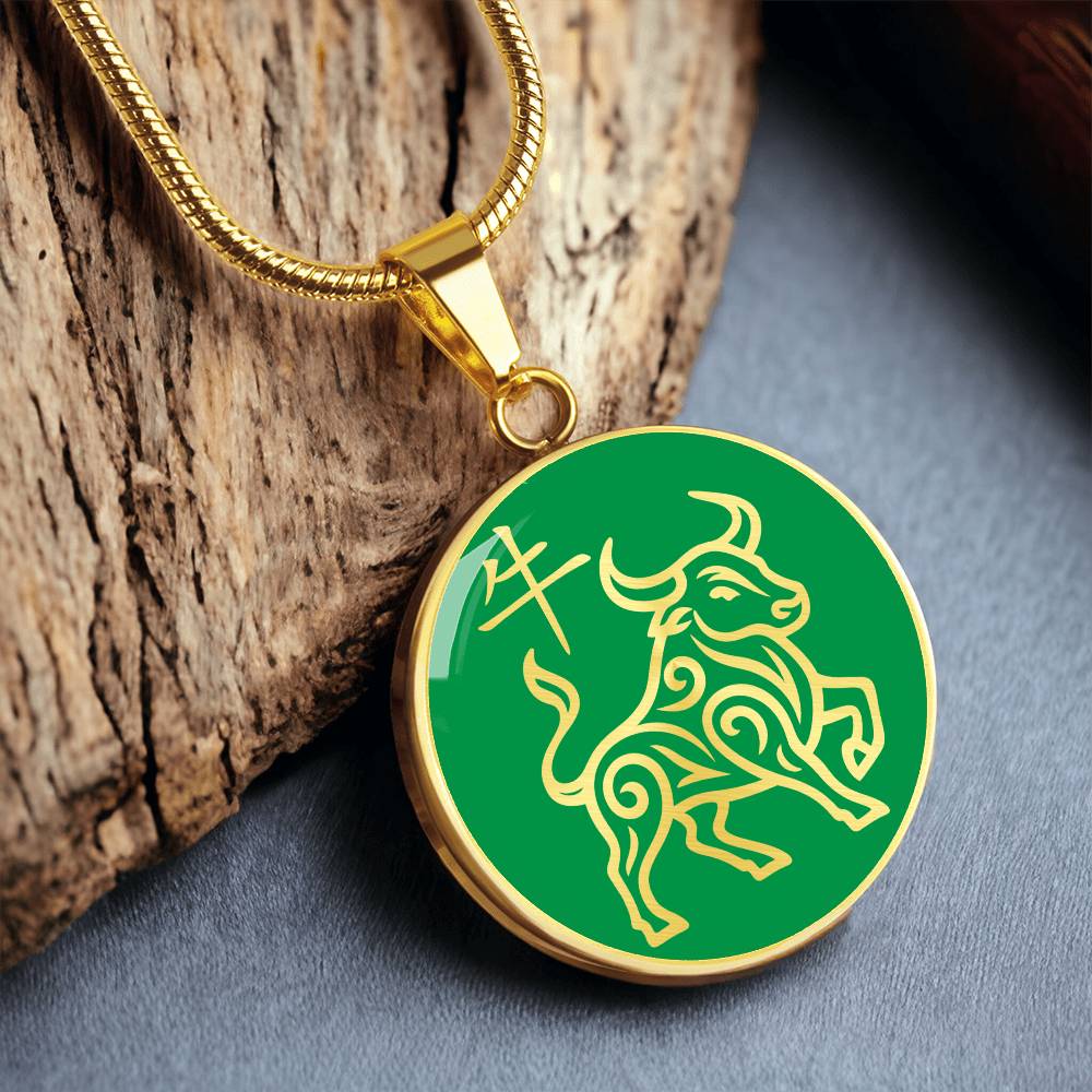 Year of the Wood Ox Necklace