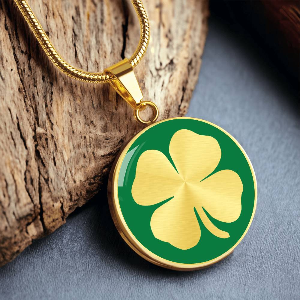 St. Patrick's Day Clover Necklace