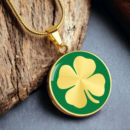 St. Patrick's Day Clover Necklace