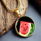 Watermelon Slice Necklace