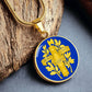 Coat of arms of France Necklace