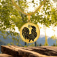 Year of the Earth Rooster Necklace