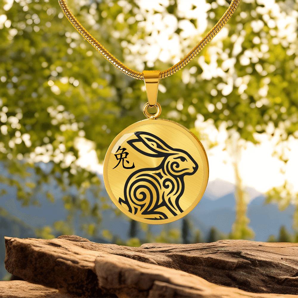 Year of the Earth Rabbit Necklace