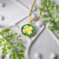 St. Patrick's Day Clover Necklace