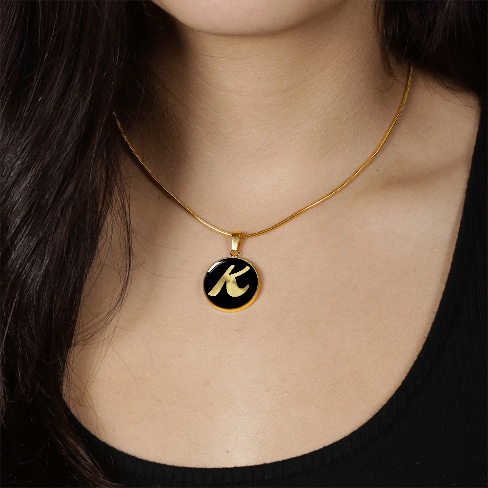 Letter K Necklace