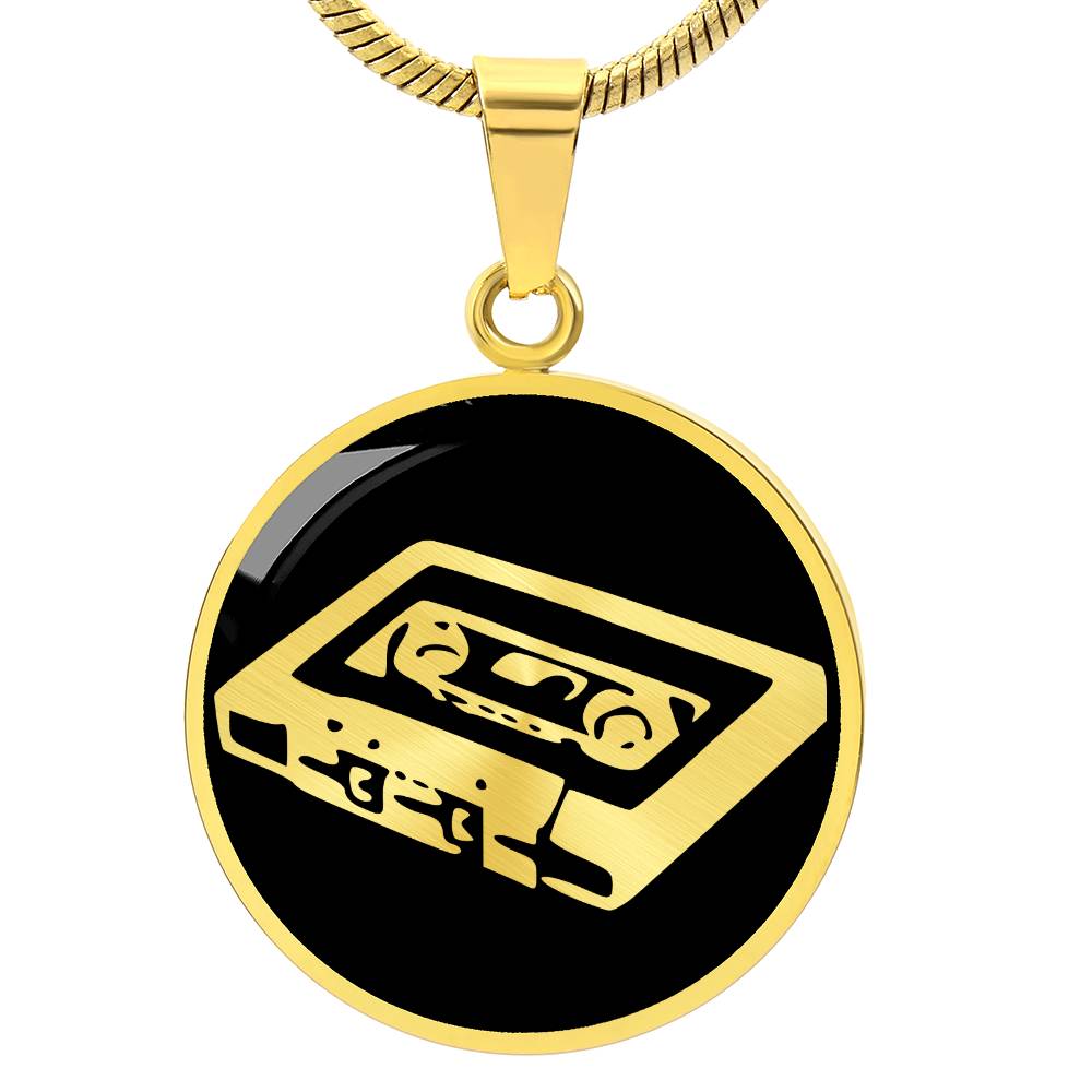 Cassette Tape Necklace